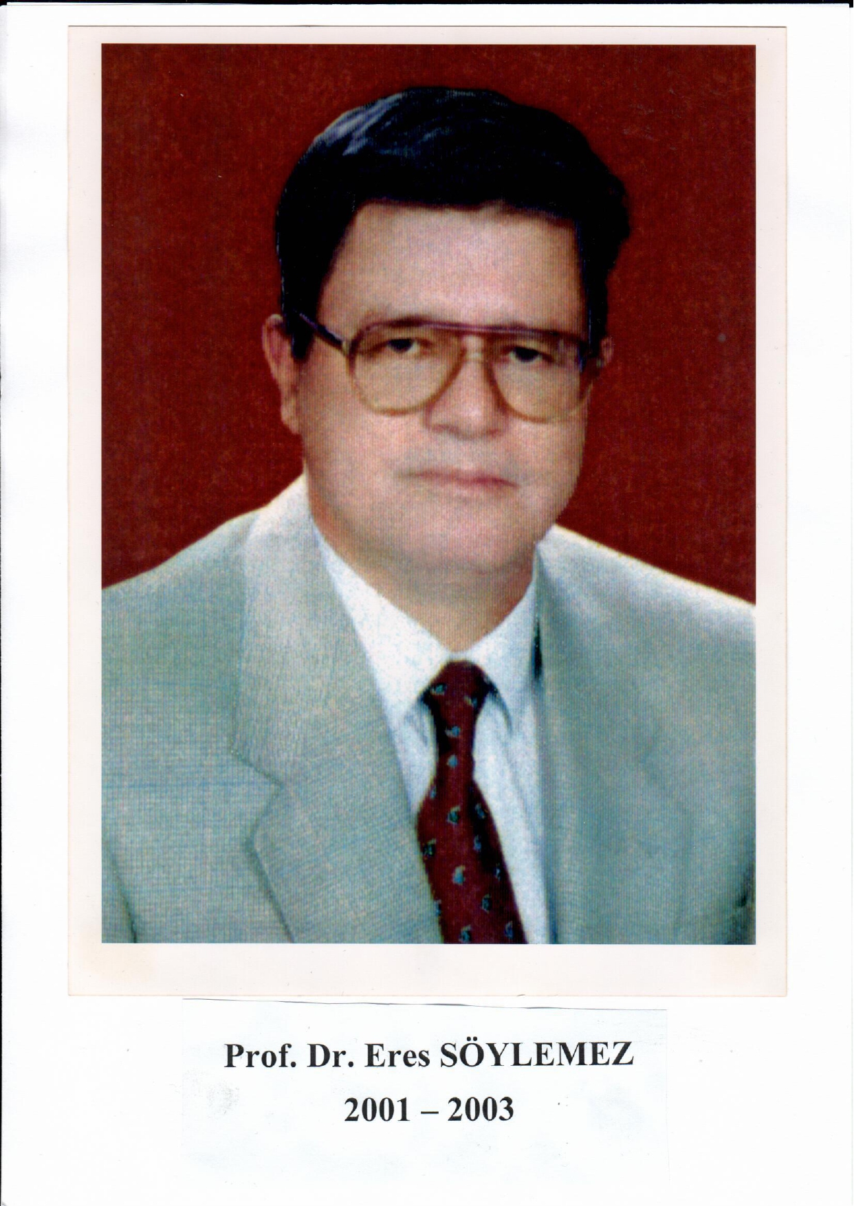 Prof. Dr. Eres Söylemez