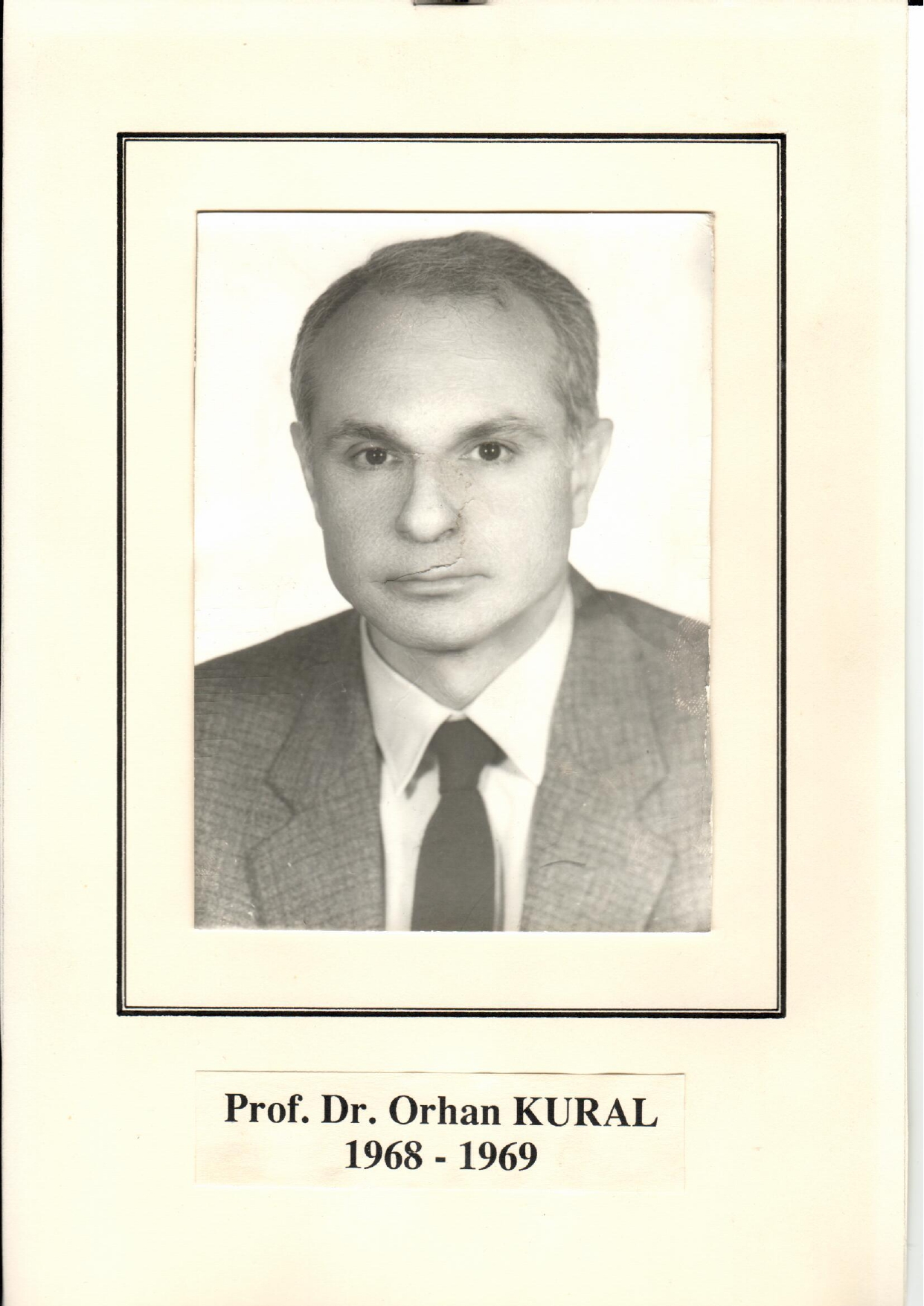 Prof. Dr. Orhan Kural